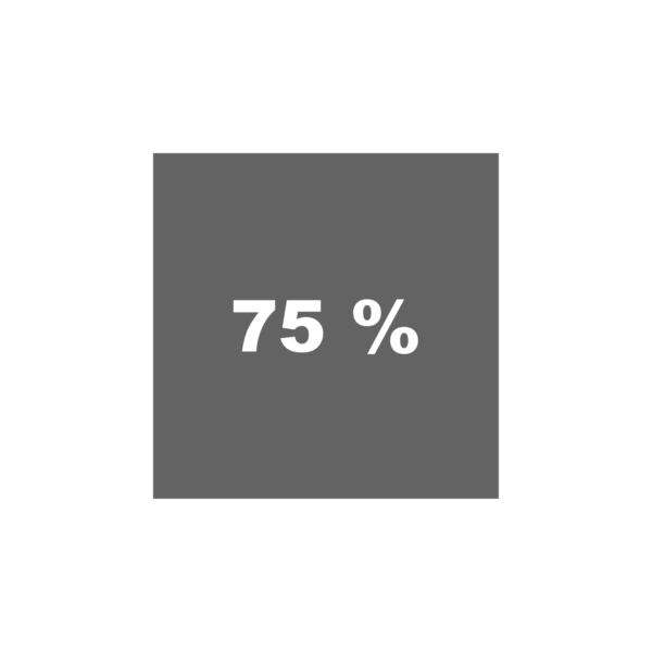 Grau 75%