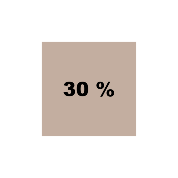 Braun 30%